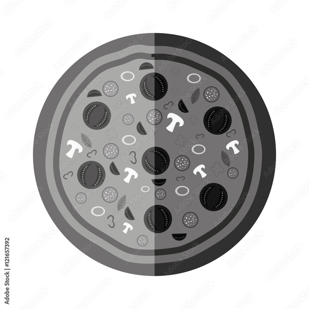 delicious pizza fast food icon vector illustration design delicious pizza fast food icon vector illustration design