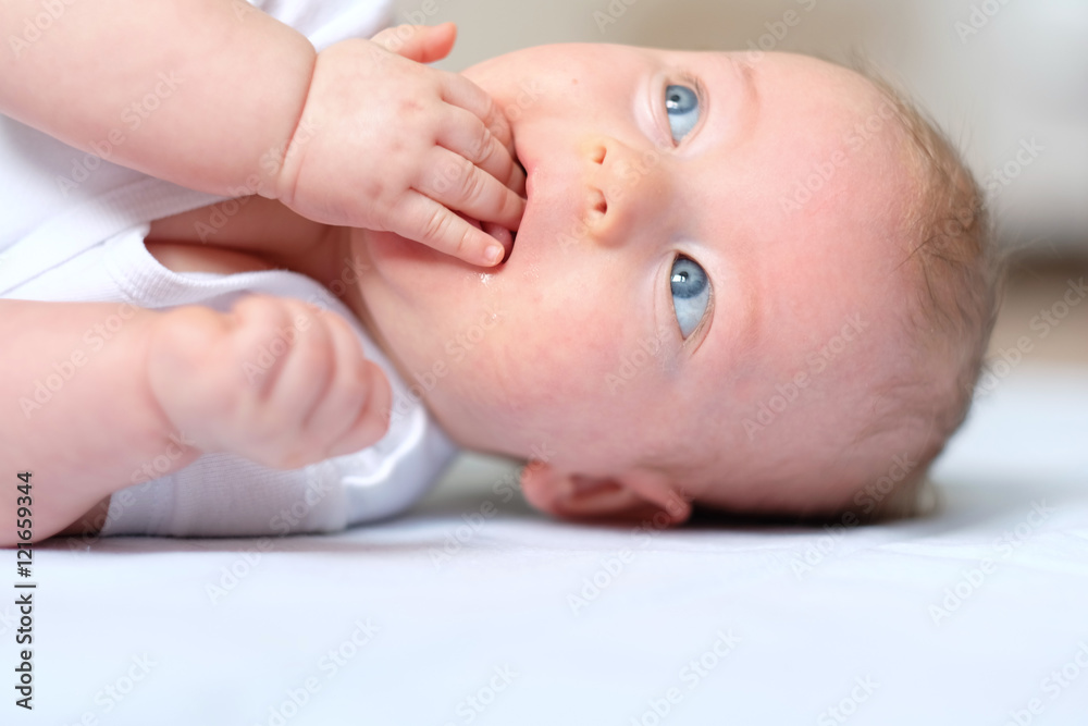 Four months old baby Four months old baby