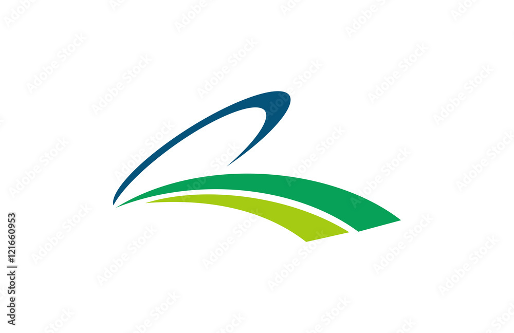 landscape vector logo landscape vector logo