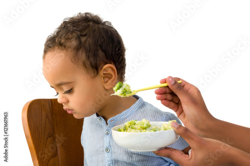 Fotografie Toddler refusing to eat