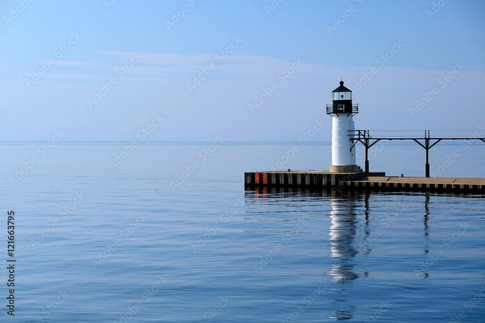 St. Joseph North Pier Outer Light, built in 1906