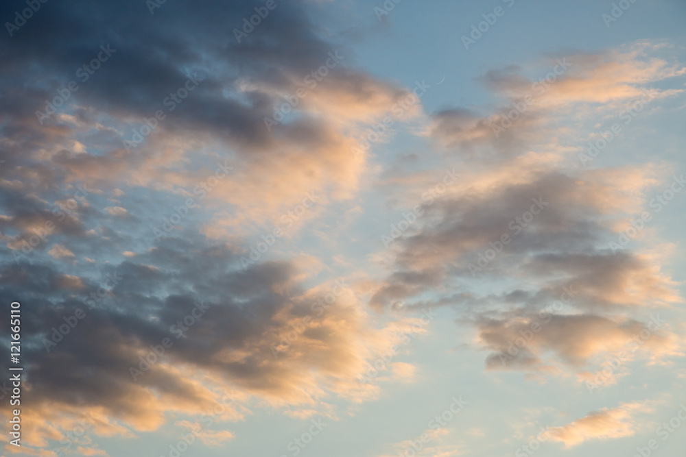 clouds at sunset/sunrise