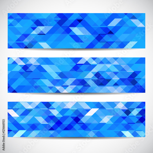 Abstract geometric background with triangles. Vector illustration