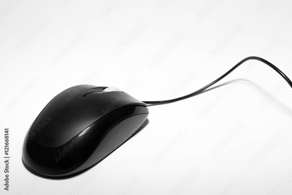 Computer mouse on white background Computer mouse on white background