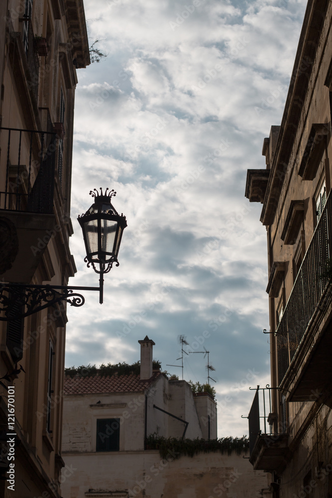 Streets of Lecce, Italy, Apulia, Lecce