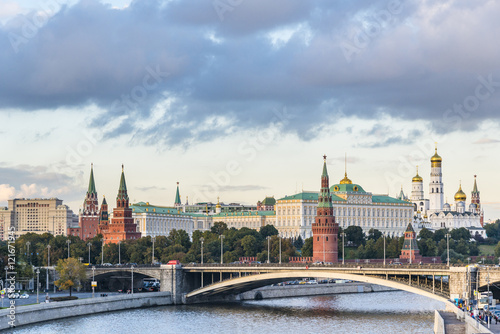Moscow Kremlin in the heart of Russia