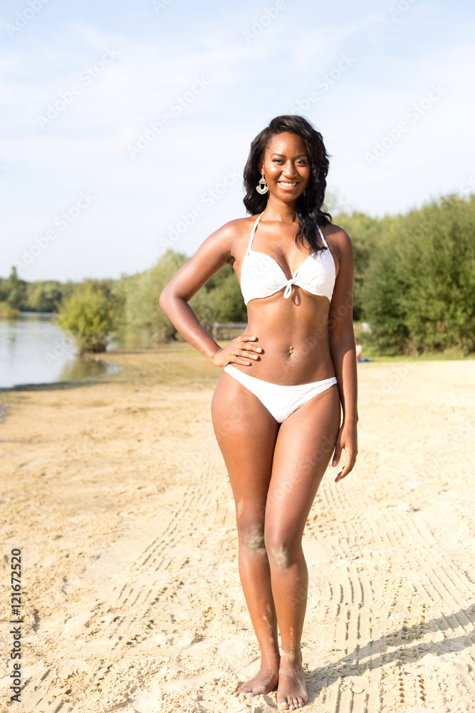 beautiful girl in her bikini beautiful girl in her bikini