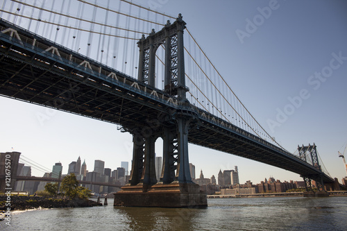 Manhattan Bridge view from Dumbo