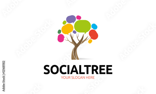 Social Tree Logo