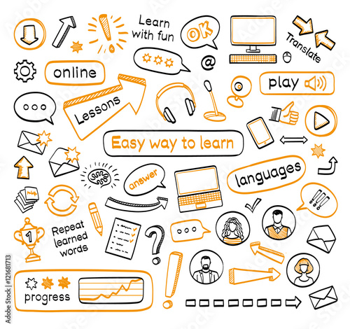 Doodle set of online lessons.