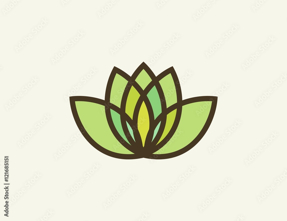 Obraz premium Lotus logo