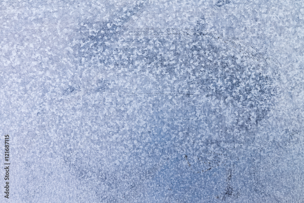 Background texture of a sheet of galvanised metal Background texture of a sheet of galvanised metal