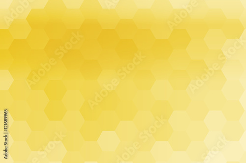 gold color hexagon background. vector. geometric pattern.
