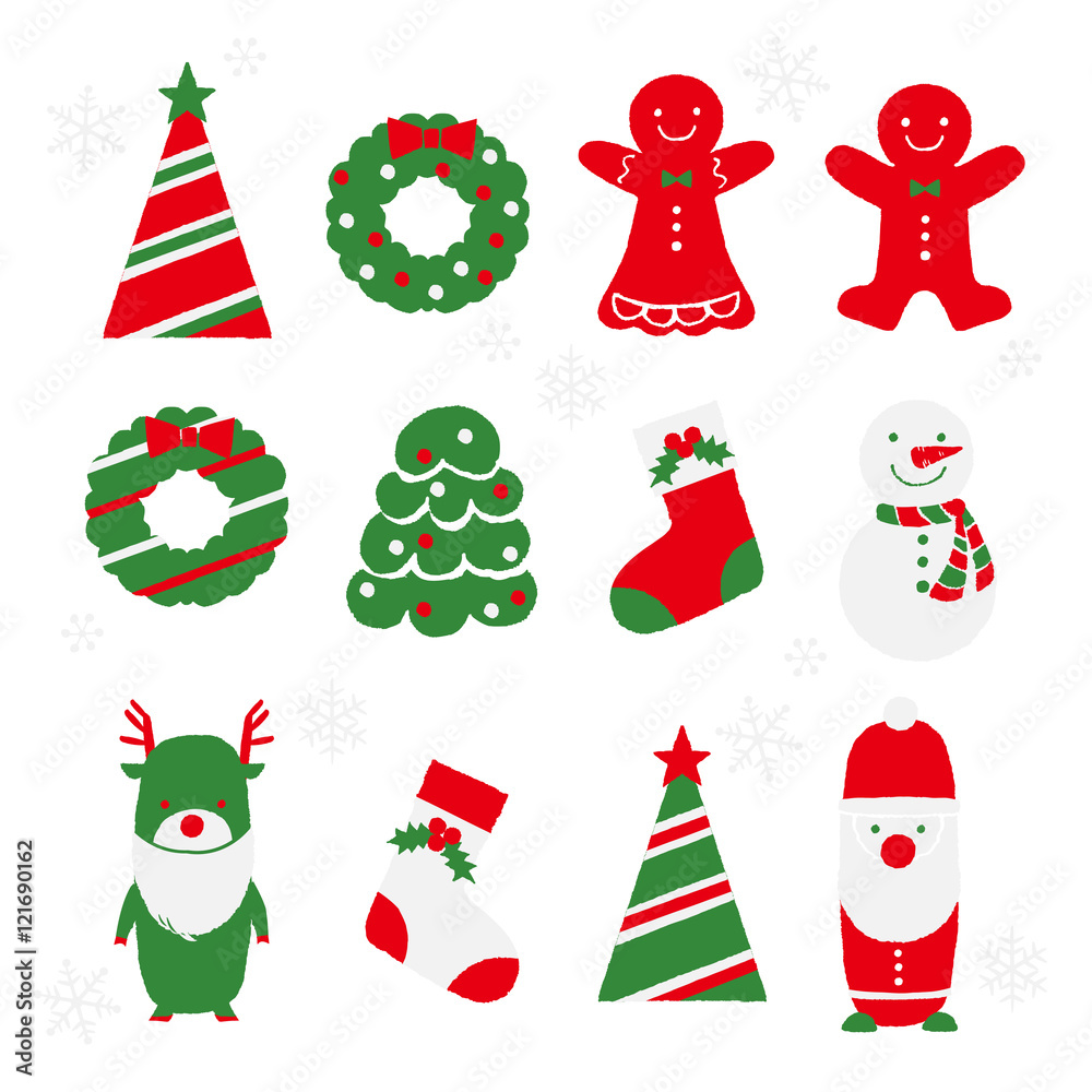 Fototapeta premium クリスマス イラスト