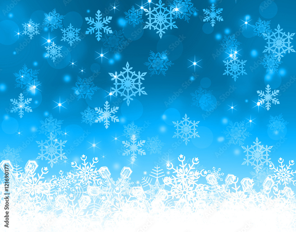 クリスマス 雪の結晶 雪 結晶 フレーム Stock イラスト Adobe Stock