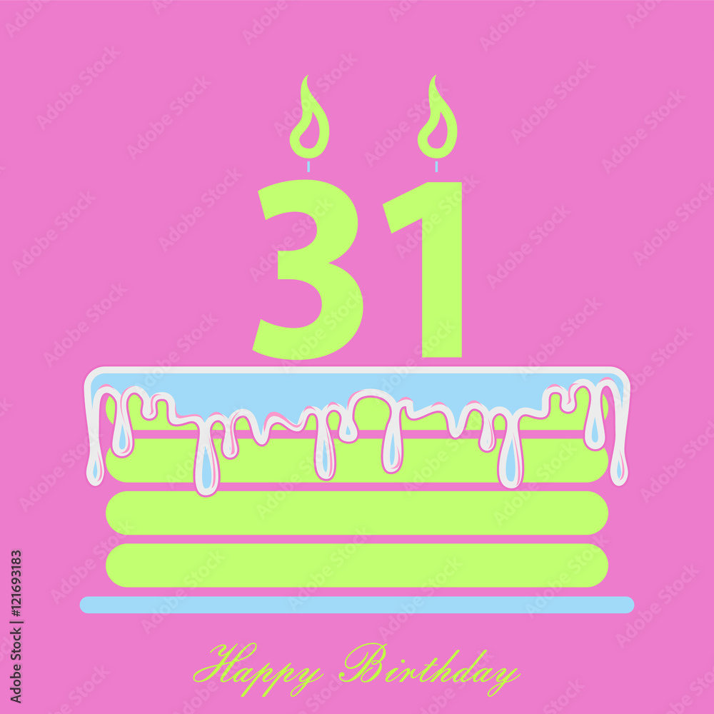 Tort urodzinowy, urodziny,  - obrazy, fototapety, plakaty 