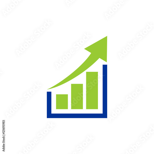 Free Download Simple Statistics Stockmarket Logo Vector Image Icon - GFXLoad