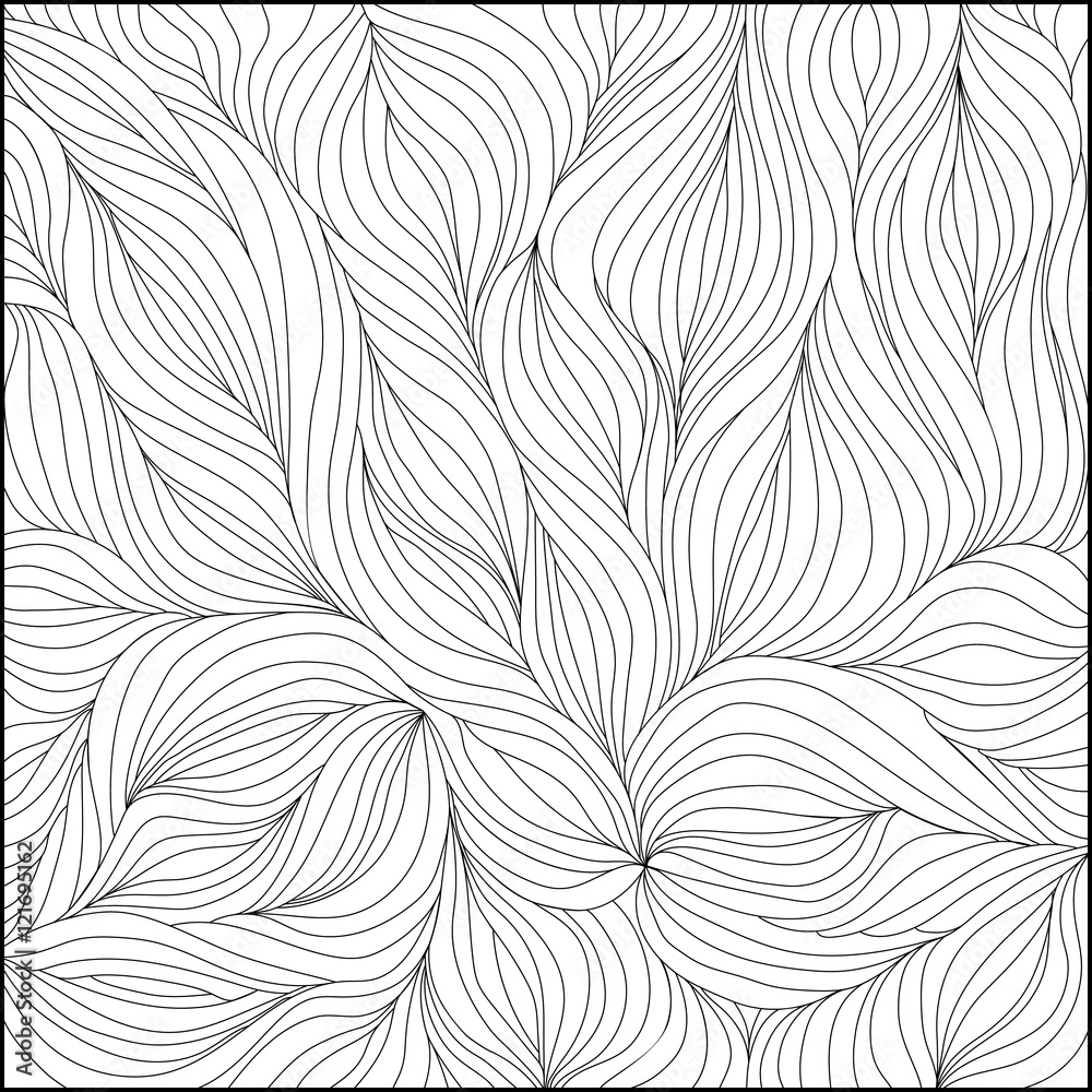 leaves in a decorative style leaves in a decorative style