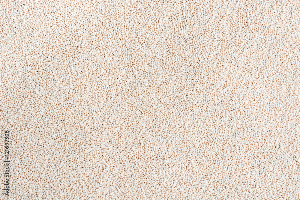 Dry yeast on top view texture background Dry yeast on top view texture background