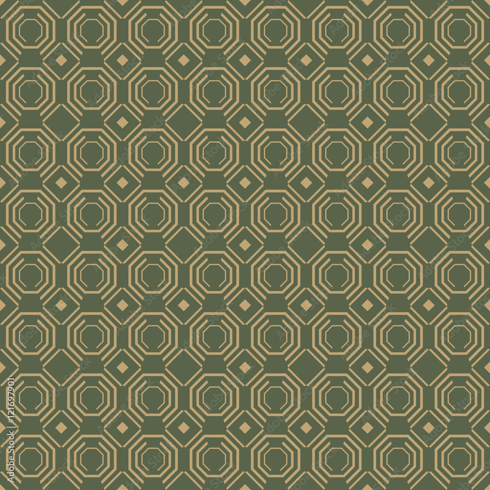 pattern background geometric Octagon gold
