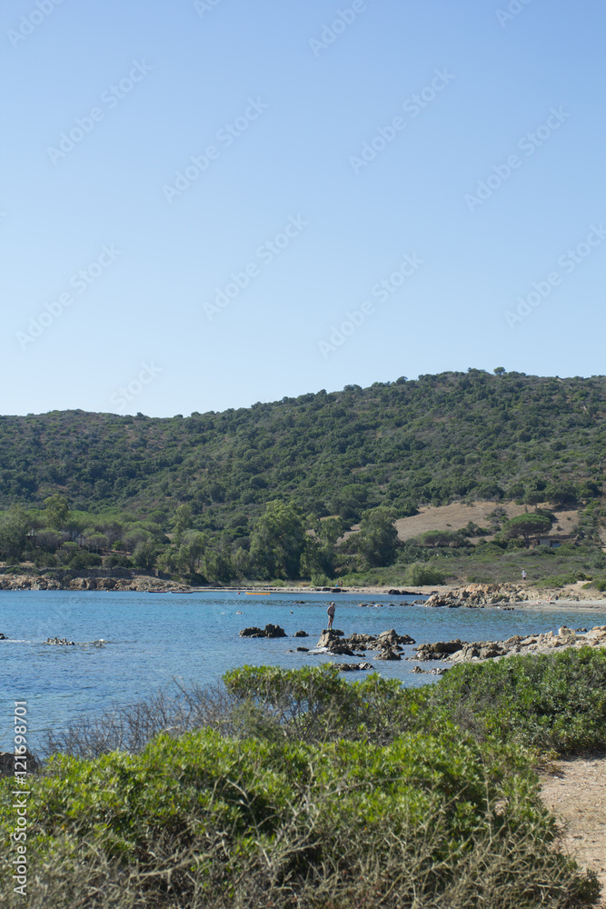 In riva al mare, Sardegna, Italia In riva al mare, Sardegna, Italia