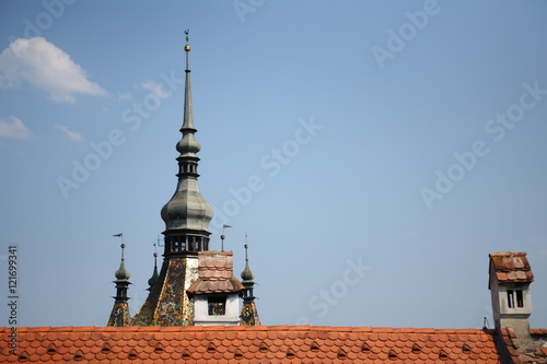 Sighisoara, Transylvania, Romania photo