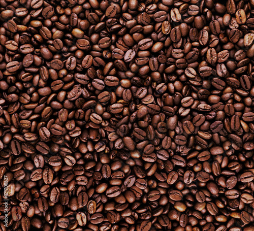 Brown coffee beans  the best for background and texture