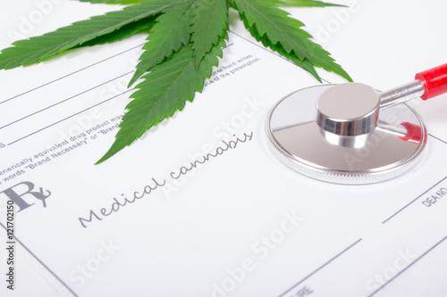 A prescription for medical marijuana.