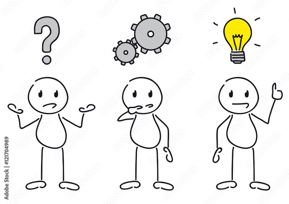 loesung-finden Stock Vector | Adobe Stock