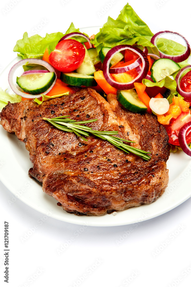 Roasted organic shin of beef meat Roasted organic shin of beef meat