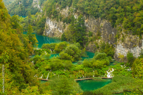 Plitivice lake, Croatia photo