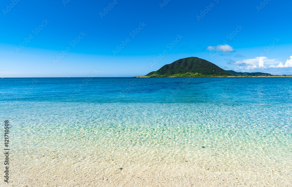 Beach, landscape. Okinawa, Japan, Asia.