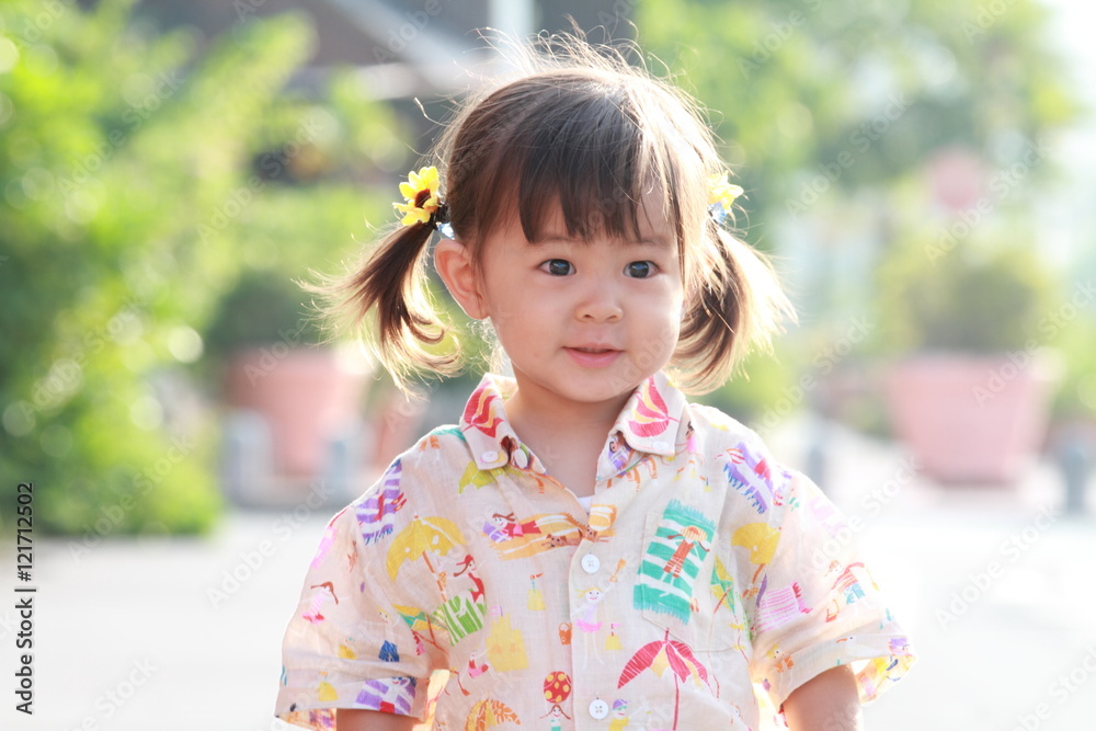 幼児の笑顔(1歳児)