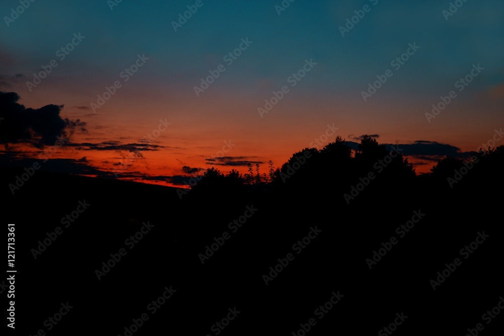 Sonnenuntergang im Mainstockheim September 2016 Sonnenuntergang im Mainstockheim September 2016