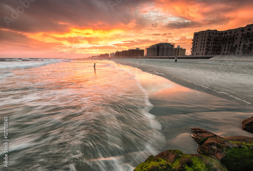 Long Beach new york sunset