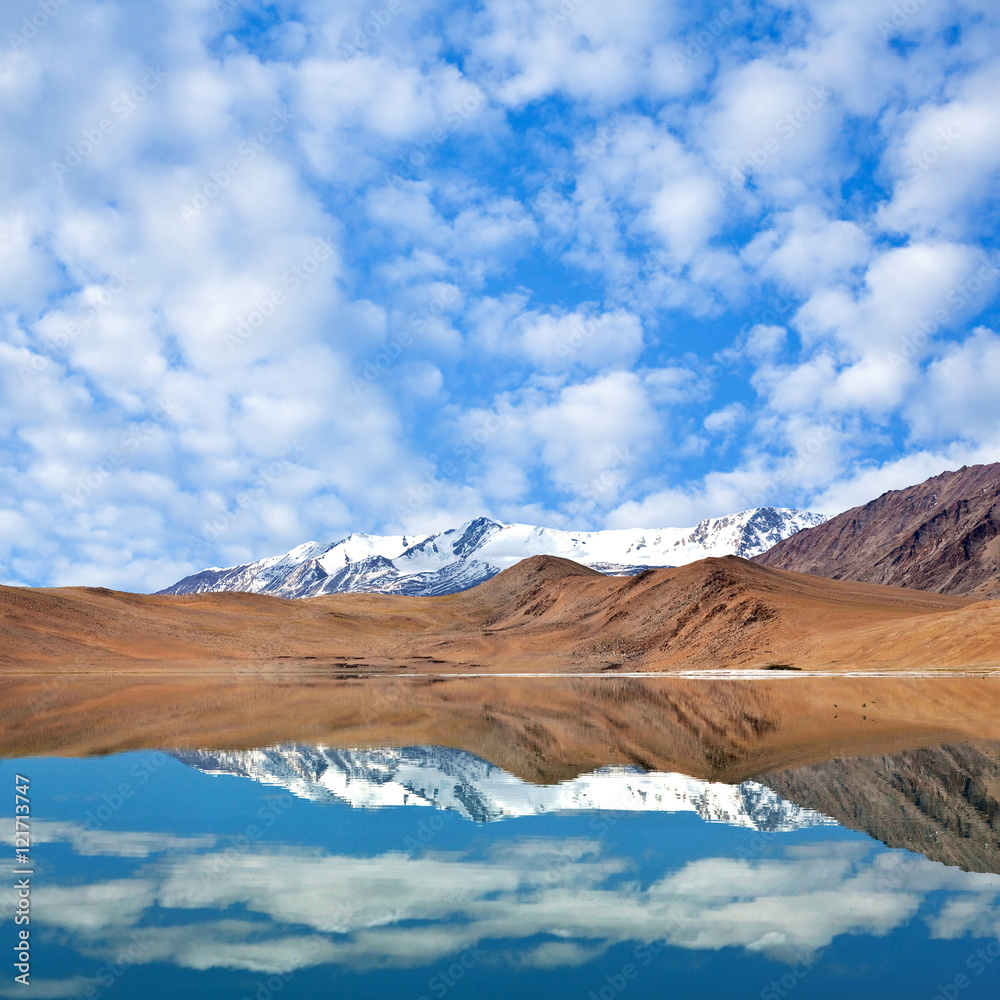 Thatsang Karu lake in Ladakh, Jammu and Kashmir, India