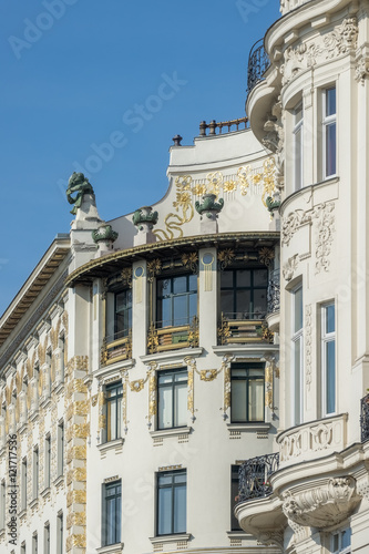 Obraz na płótnie Architektur Otto Wagner w salonie