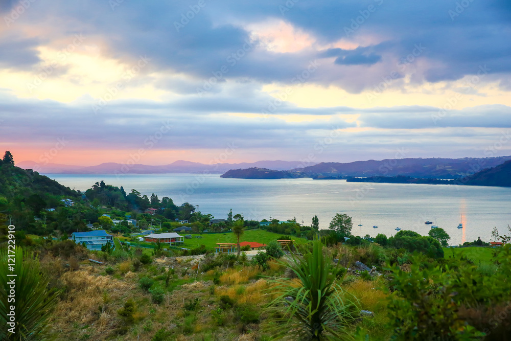 Spectacular view of Whangarei harbour, NZ