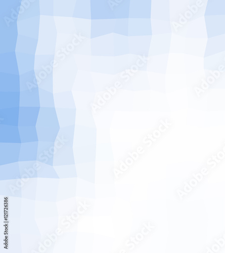 Blue color geometric rumpled background. Low poly style gradient illustration. Graphic background.