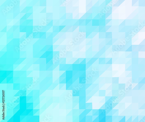 Blue color geometric rumpled background. Low poly style gradient illustration. Graphic background.