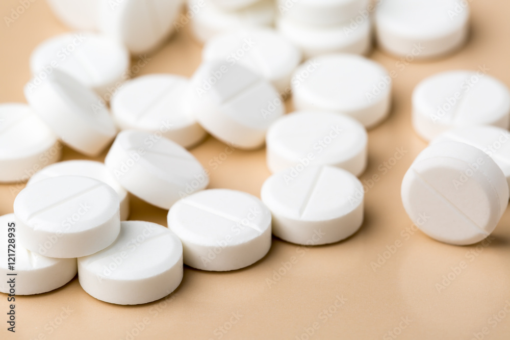 Round white pills Round white pills