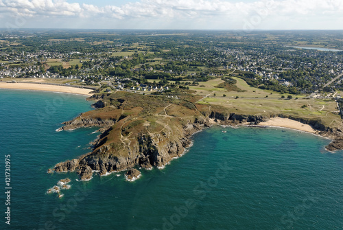 Pointe de la Garde Guérin, Saint Lunaire - Vue aérienne