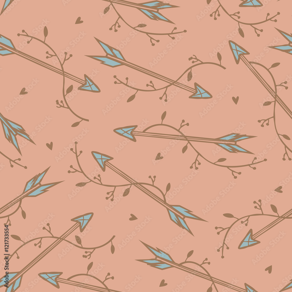 vector arrows boho seamless pattern vector arrows boho seamless pattern