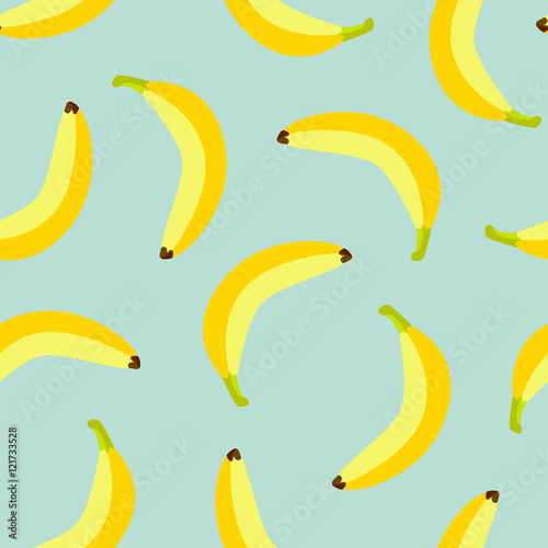 vector banana seamless pattern