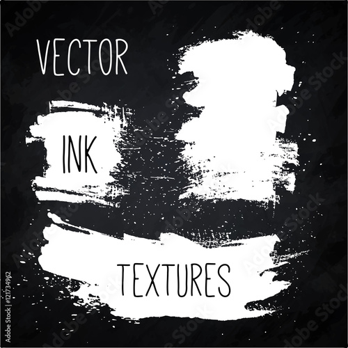 Ink Vector texture set.