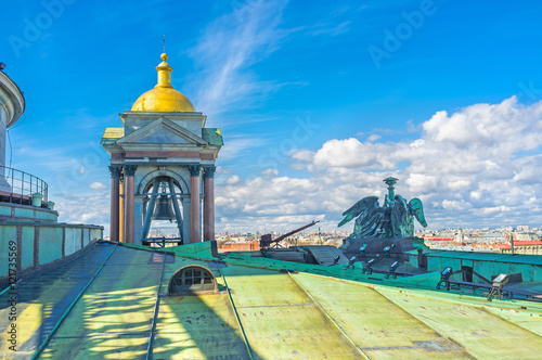 On the Cathedral's roof photo