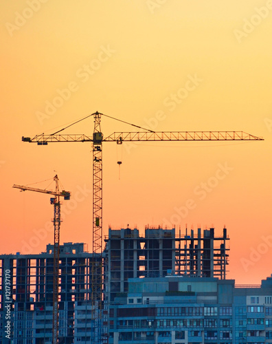 Construction site in progress