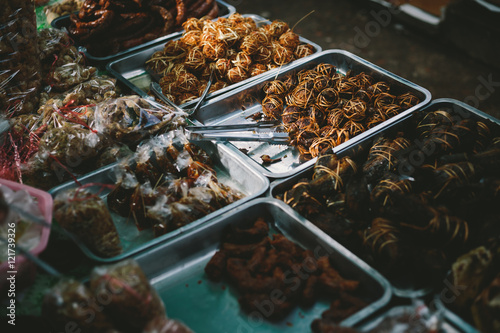 Canvas Print Food market