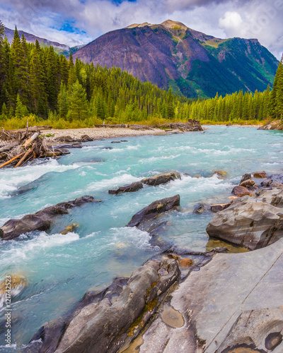 Kootenay River, Kootenay National Park, British Columbia, Canada photo