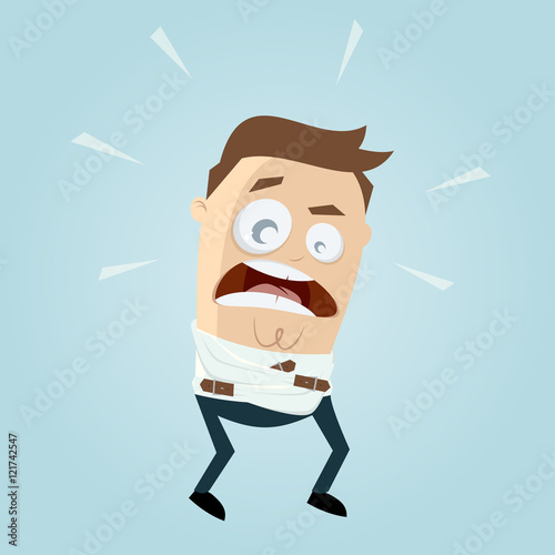 funny man in straightjacket